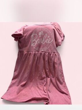 Barbie Pink Logo Short-Sleeve Nightdress
